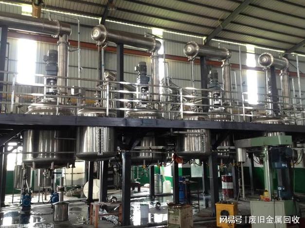 天津不锈钢反应釜设备回收拆除整厂生产线设备钢结构厂房撤拆